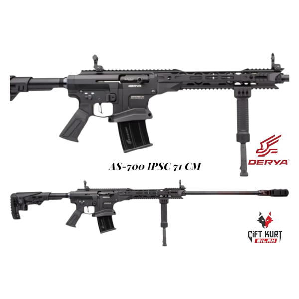 Derya MK-12 AS-700 IPSC 71cm Şarjörlü Yivsiz Av Tüfeği